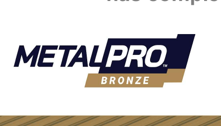 MetalPro Bronze — in-class training logo